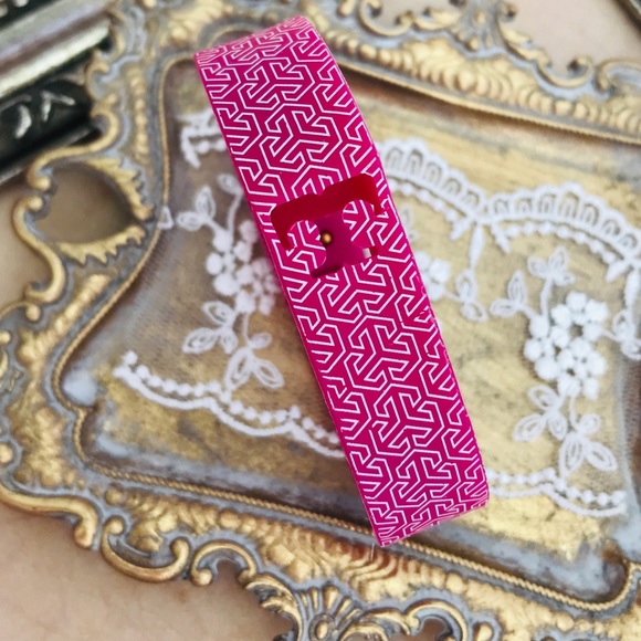 TORY BURCH • Pink FitBit Flex Bracelet Band Tech Accessory - Picture 4 of 4